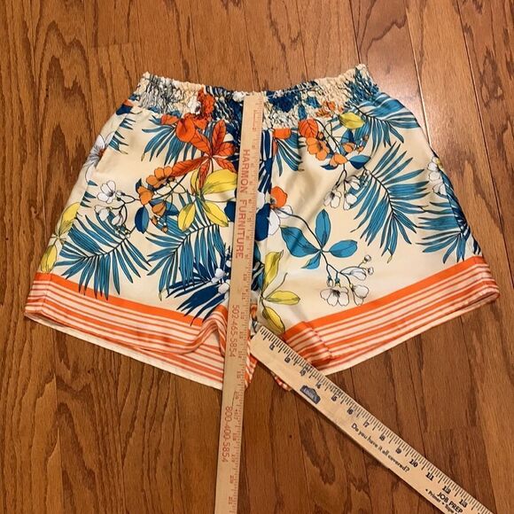 Ontwelfth Tropical floral lined shorts. NWOT - Picture 4 of 7